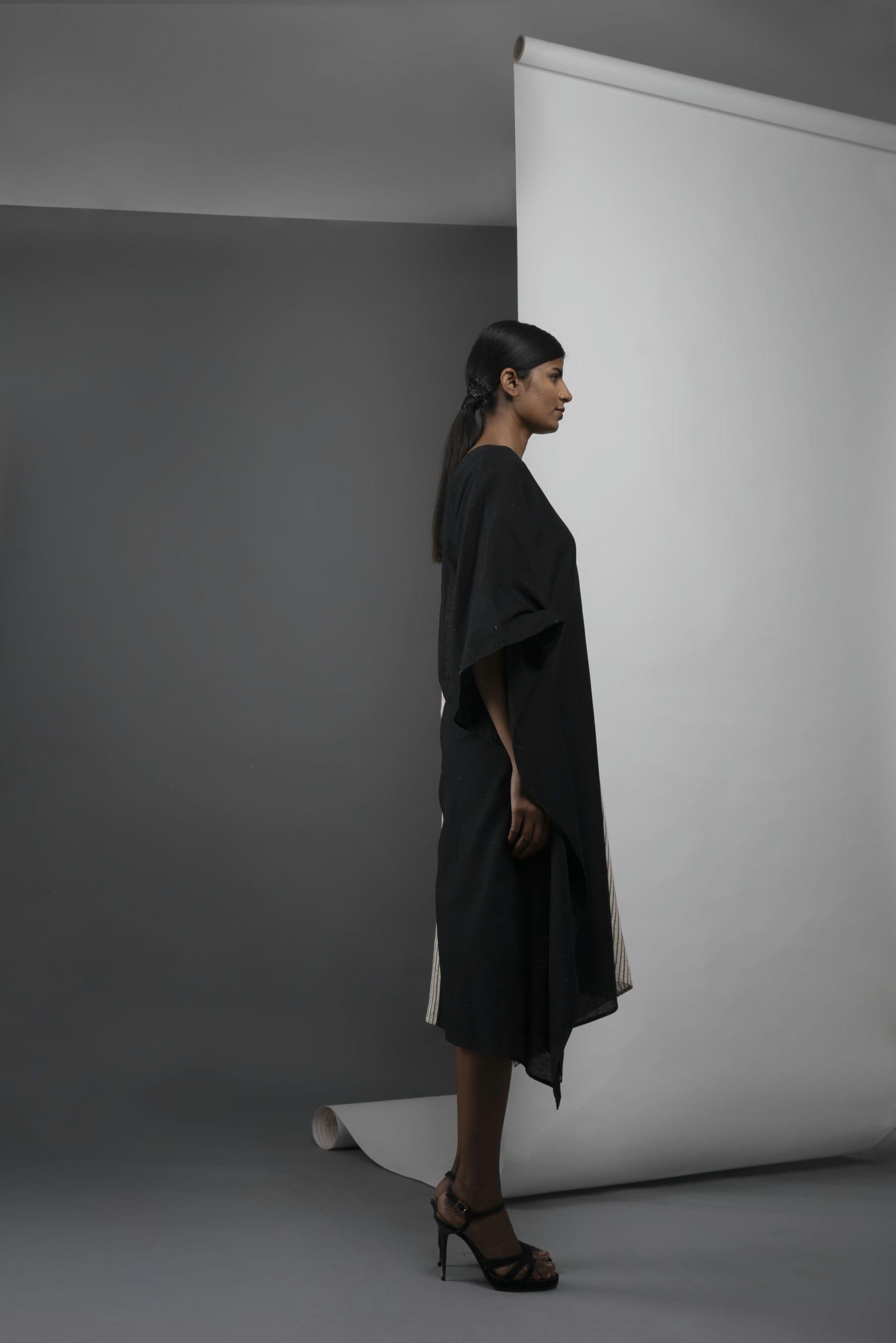 Thumbnail preview #2 for ATBW - Black Striped Kaftan