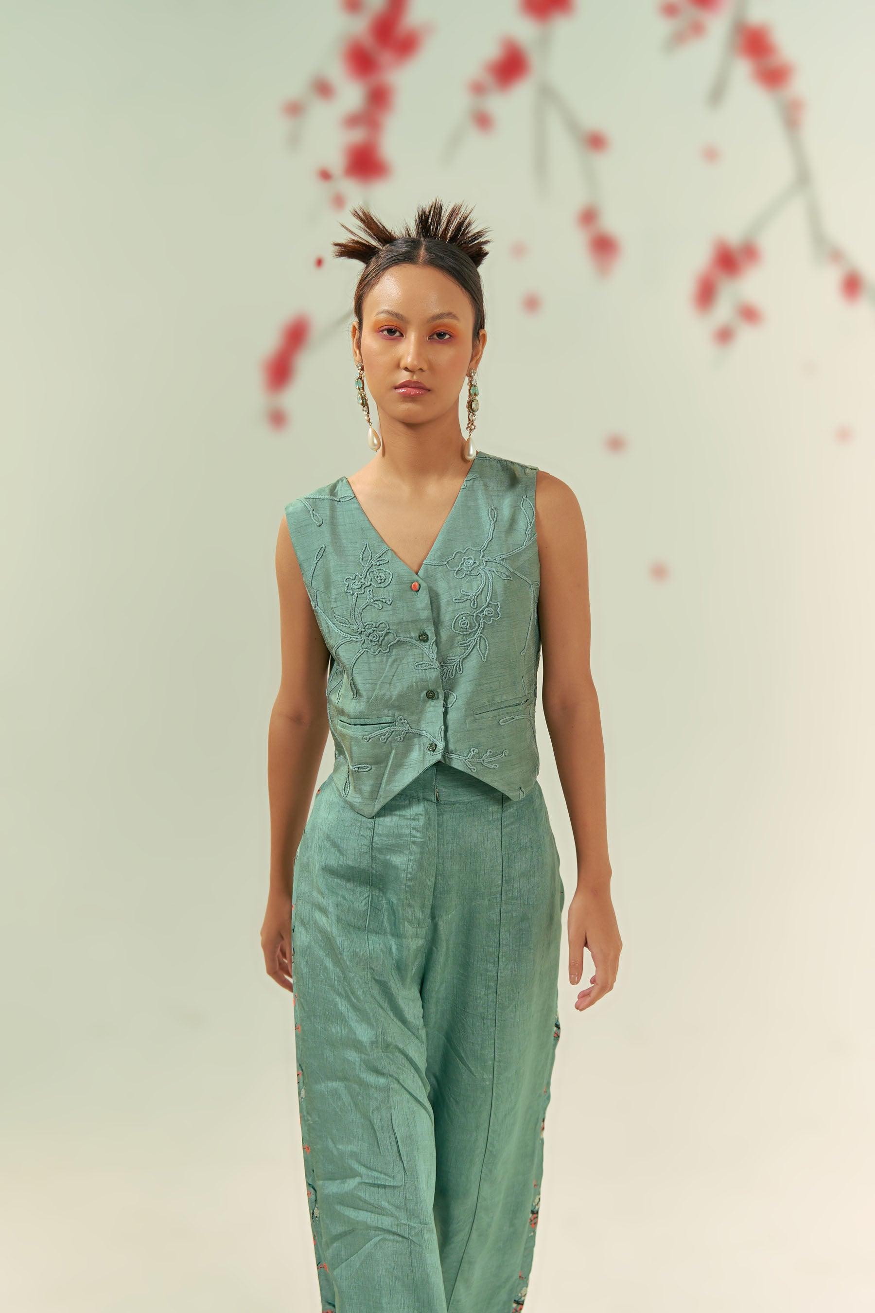 Thumbnail preview #1 for Kaze Vest and Tailored Pants Co-ord